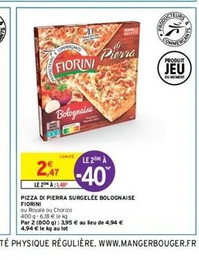 pizza fiorini