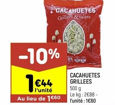 cacahuetes grillees