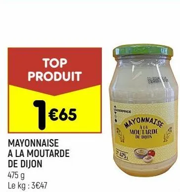 mayonnaise a la moutarde de dijon