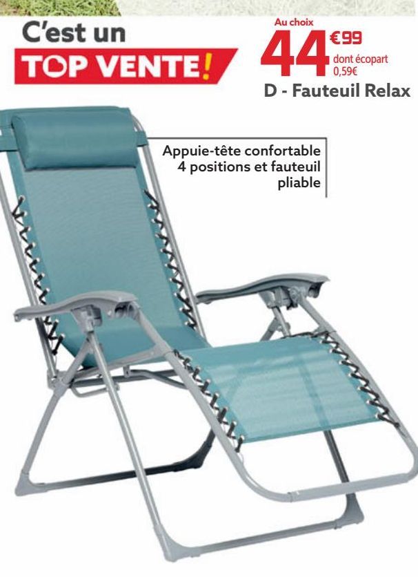 fauteuil Relax