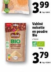 noisettes Vahiné