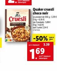 chocolat Quaker