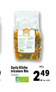 ch  waw  S  Bio  Sacla Eliche tricolore Bio  *5609429  500g  249 