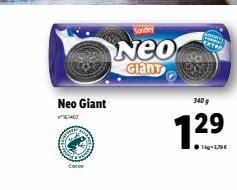 Neo Giant  16:407  Sandry  Neo  GlanT  340 g  12⁹  Tig-179€ 