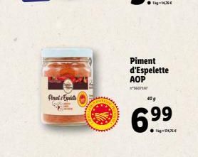 Ann Expre  Piment d'Espelette  AOP  07147  40 g  6.⁹9  Tag 