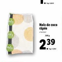 noix de coco râpée 