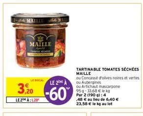 tomates séchées maille