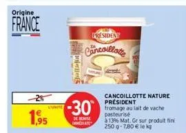 cancoillotte président