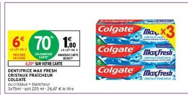 dentifrice Colgate