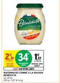 mayonnaise Bénédicta