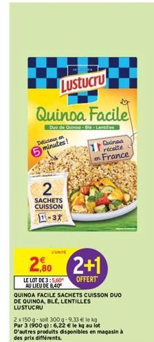 quinoa Lustucru