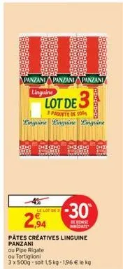 pâtes panzani