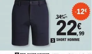 short homme 