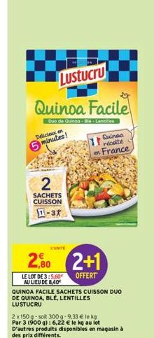 quinoa Lustucru