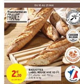 baguettes Label 5