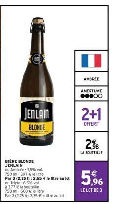 bière blonde Jenlain