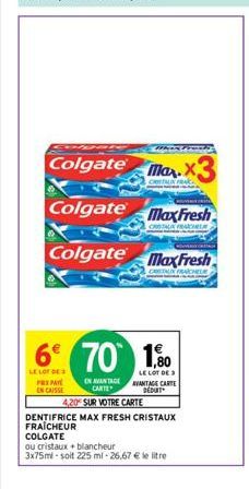 dentifrice Colgate