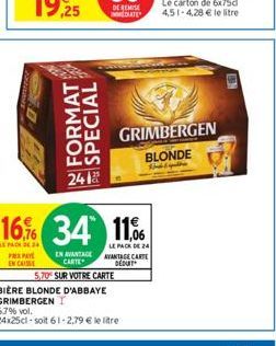 bière blonde Grimbergen