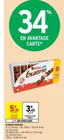 chocolat kinder