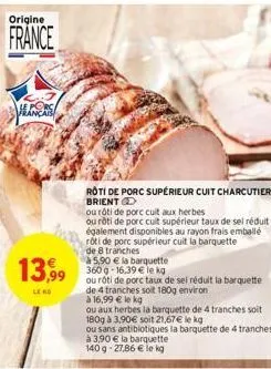 rôti de porc 