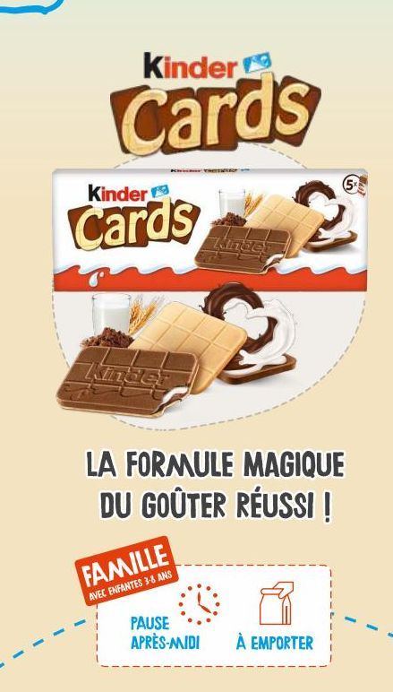 biscuits au chocolat Kinder