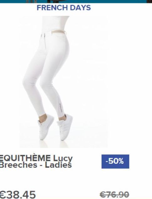 EQUITHÈME Lucy Breeches - Ladies  €38.45  FRENCH DAYS  -50%  €76.90  