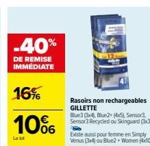 soldes Gillette