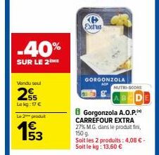 gorgonzola Carrefour