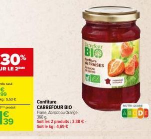 confiture Carrefour