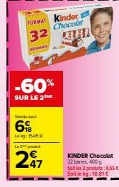 chocolat Kinder