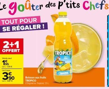 boisson aux fruits Tropico