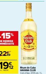 rhum Havana Club