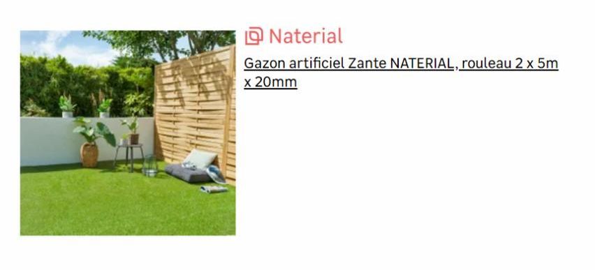 gazon artificiel 