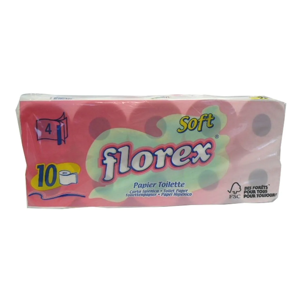 papier toilette florex x 10 4 plis