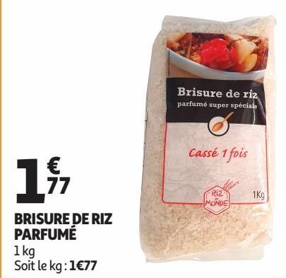 BRISURE DE RIZ PARFUMÉ 