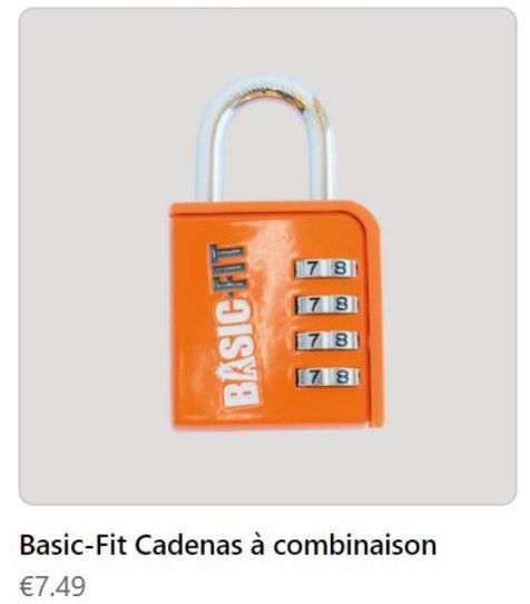 cadenas à combinaison 