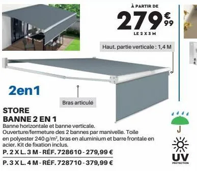 store banne 3m