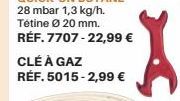 CLÉ À GAZ  RÉF. 5015-2,99 € 