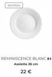 Blanc  offre sur Degrenne
