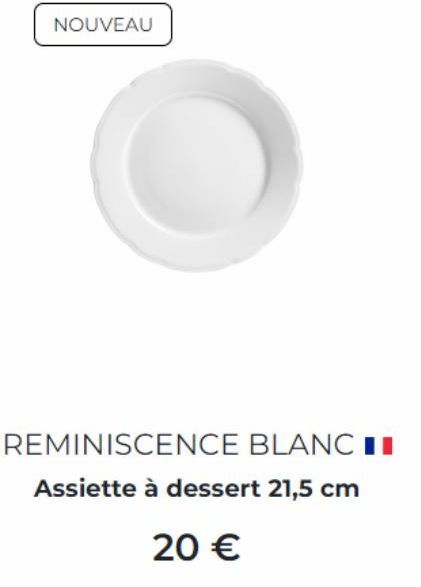 assiette à dessert 