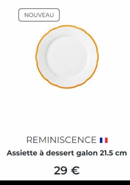 assiette à dessert 