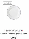 Assiette à dessert  offre sur Degrenne