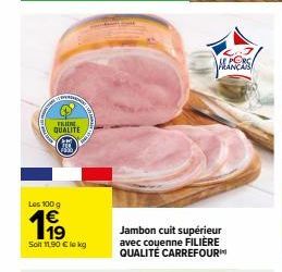 jambon cuit Carrefour