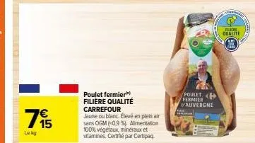 poulet fermier carrefour