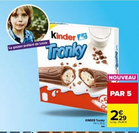 goûter kinder