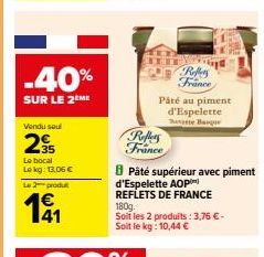 pâté Reflets de France