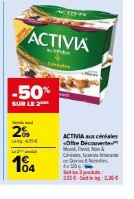 céréales Activia