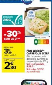 plats cuisinés Carrefour