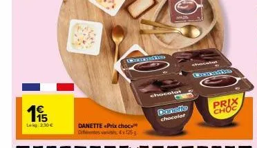 chocolat danette