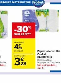 papier toilette Carrefour